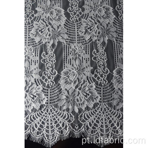 100% Nylon Painel Lace Tecido Design-C